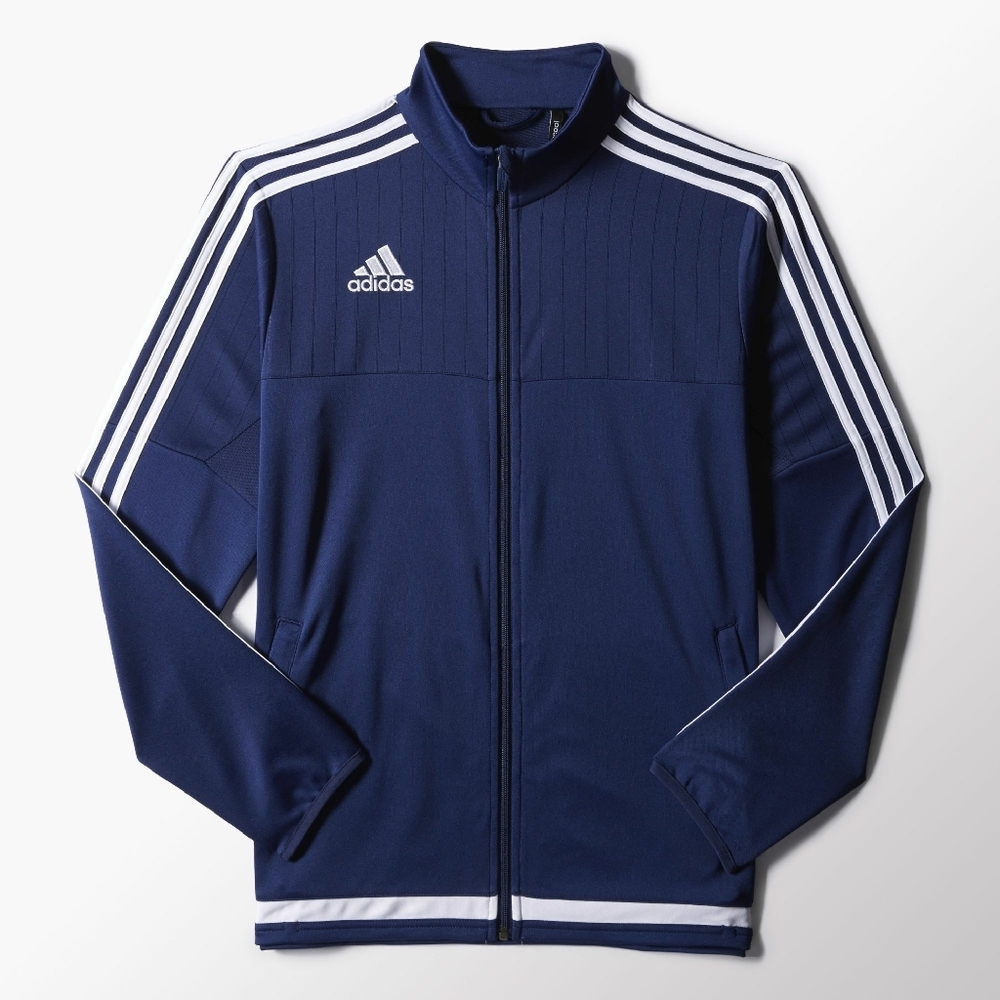 Adidas Men's Dark Blue Performance Jacket